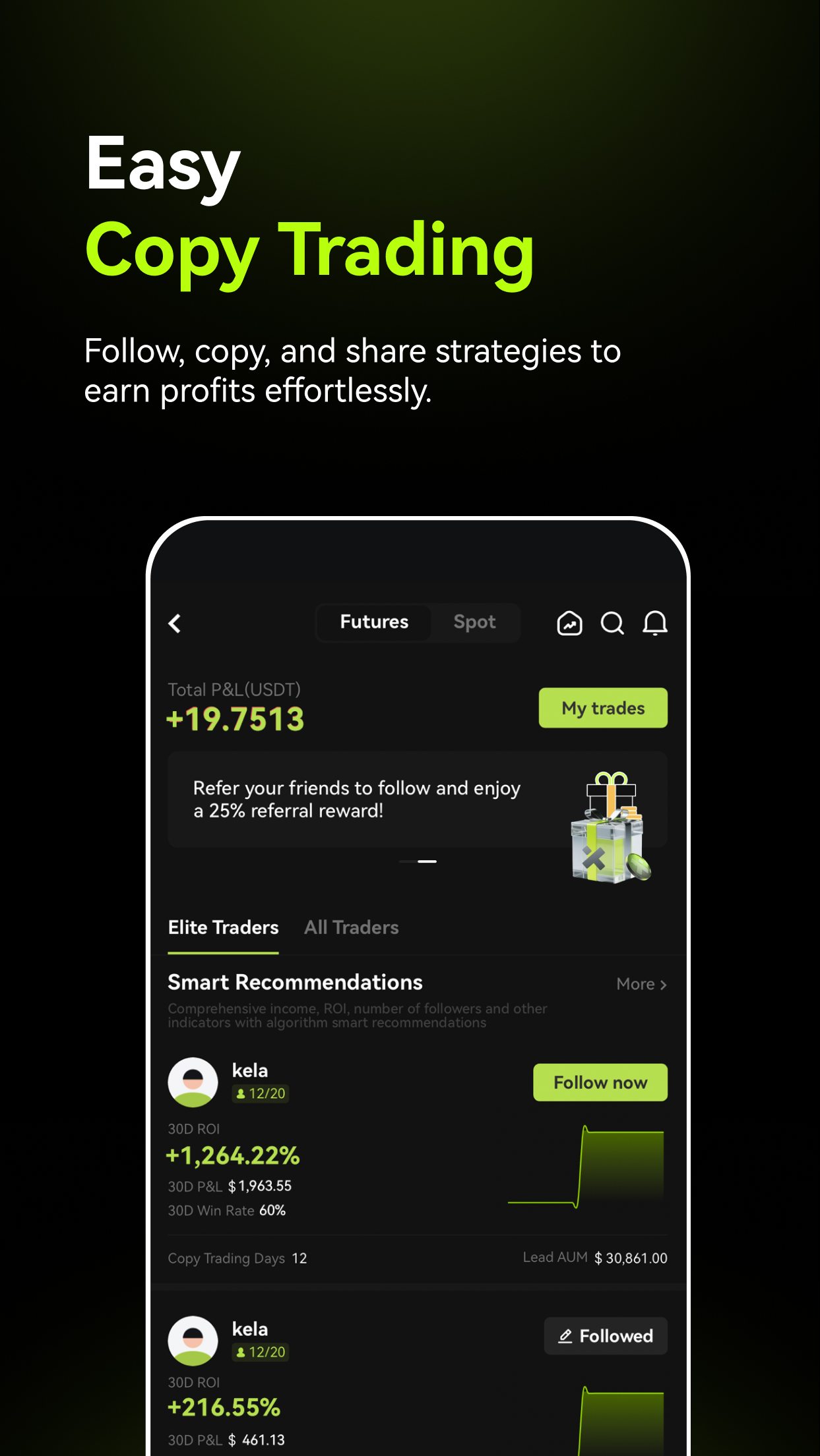 اسکرین شات 5 برنامه XT.com: Buy Bitcoin & Ethereum