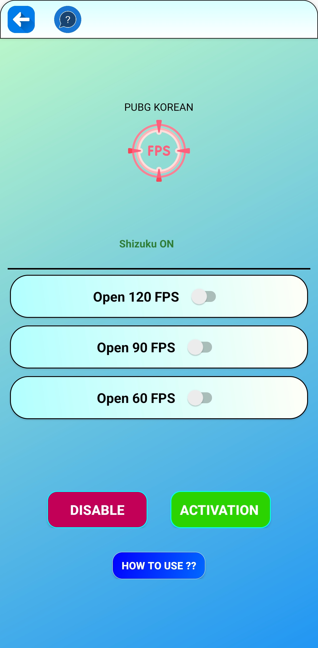 اسکرین شات 4 برنامه 120 FPS PRO
