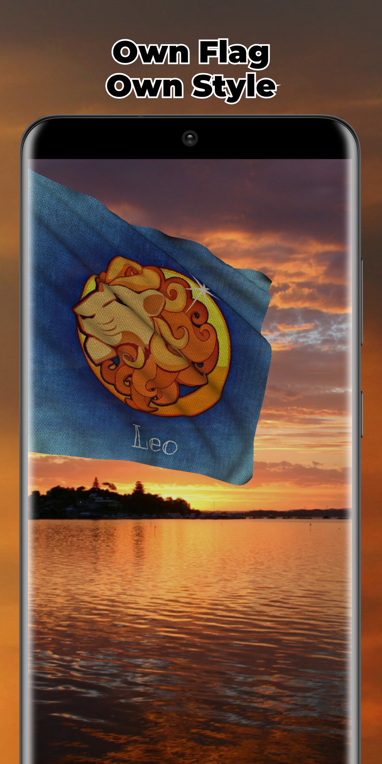 اسکرین شات 8 برنامه Azerbaijan Flag Live Wallpaper