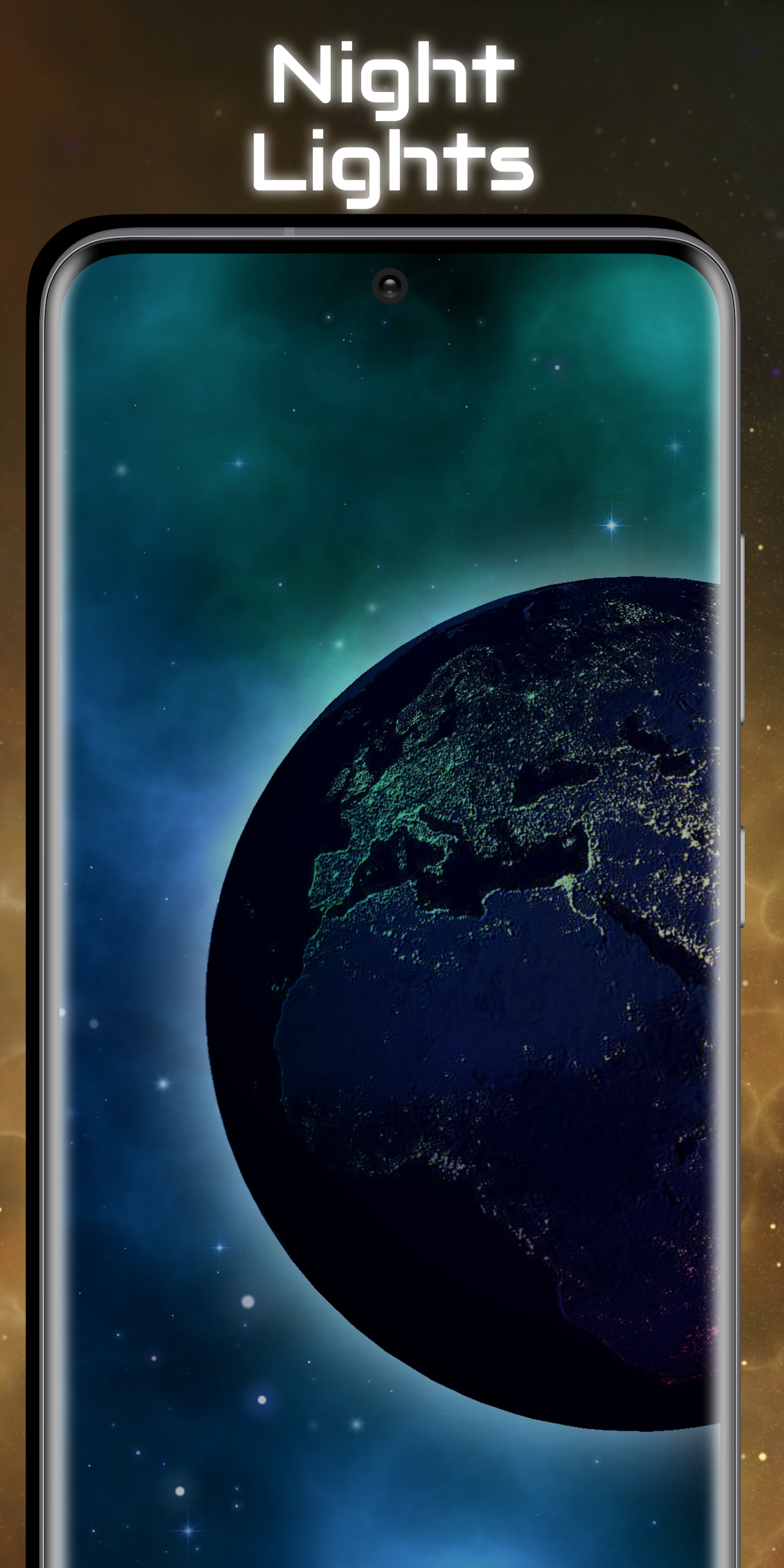 اسکرین شات 3 برنامه Earth Live Wallpaper