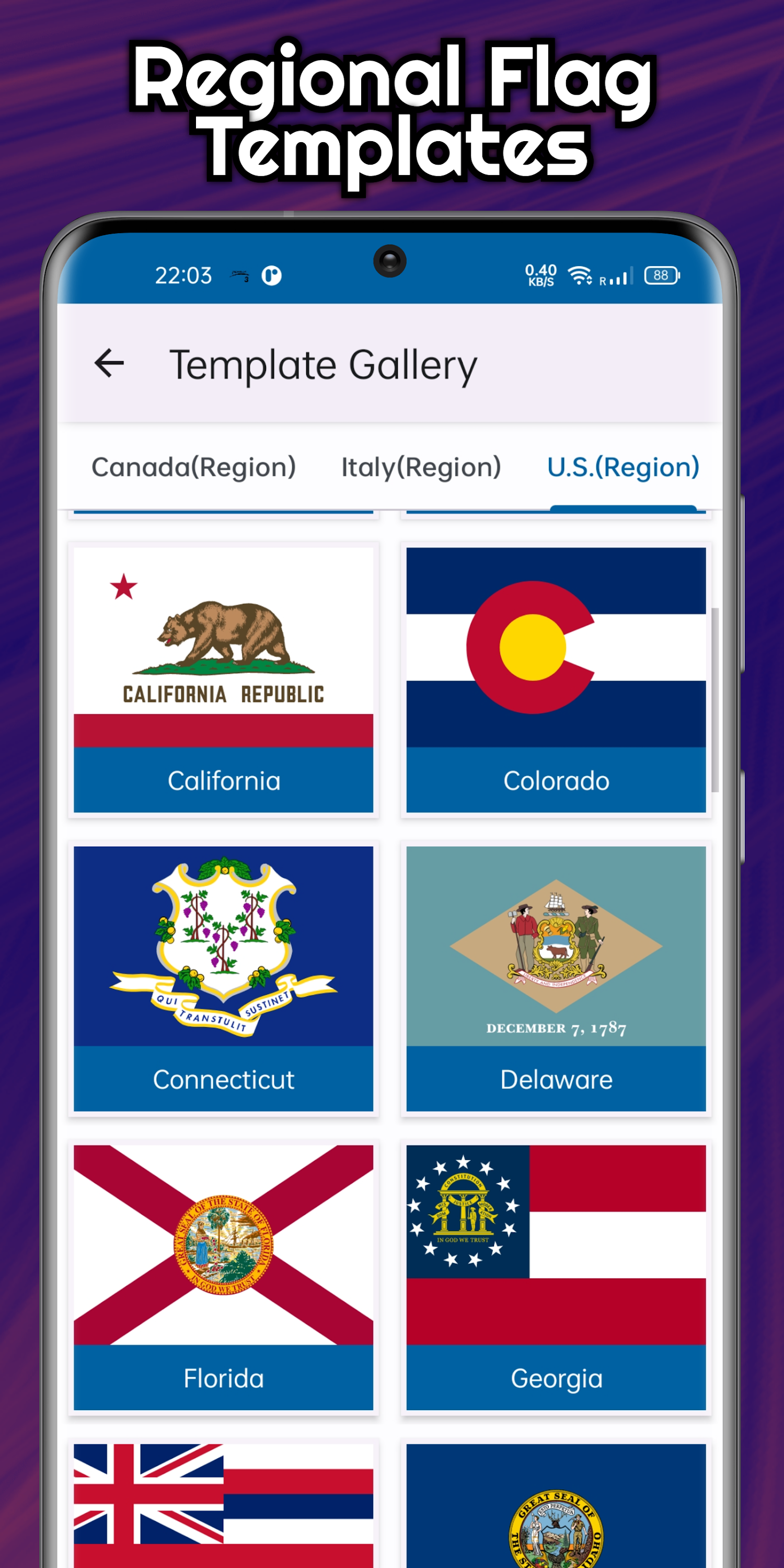 اسکرین شات 6 برنامه A+ Flag Maker