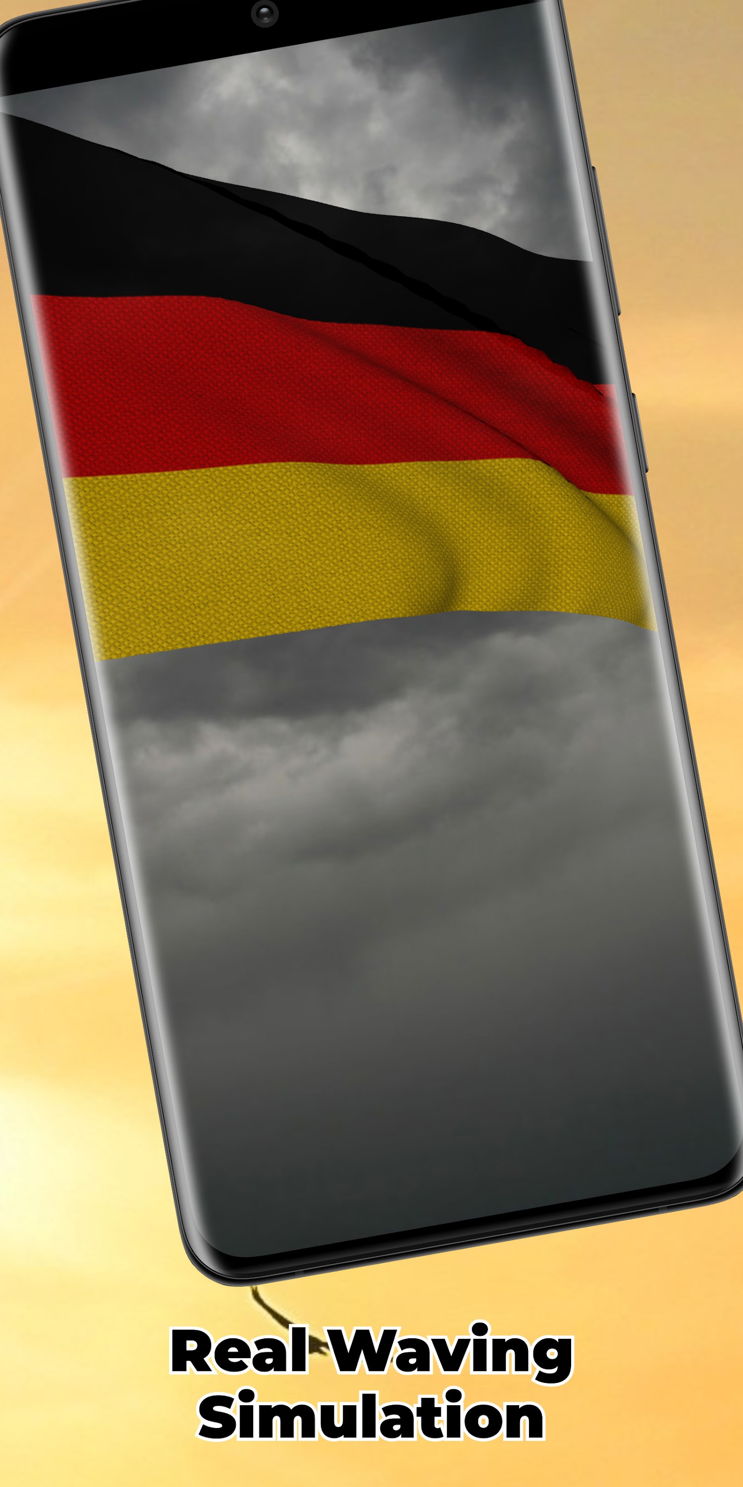 اسکرین شات 4 برنامه Germany Flag Live Wallpaper