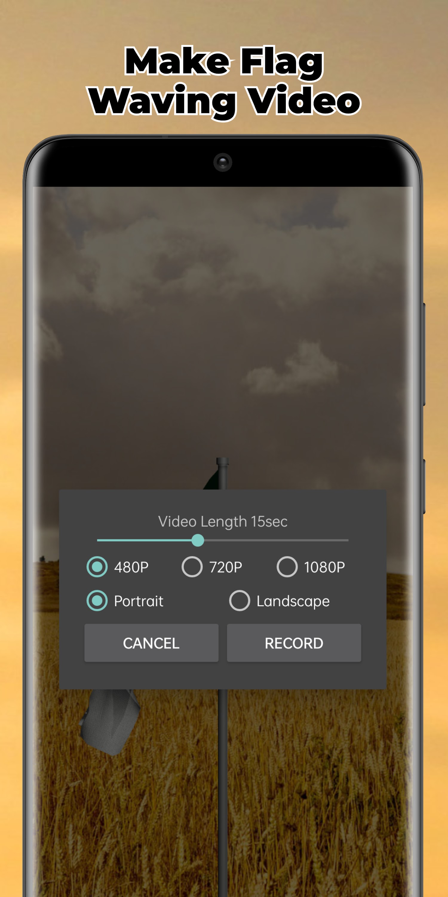 اسکرین شات 5 برنامه Kazakhstan Flag Live Wallpaper
