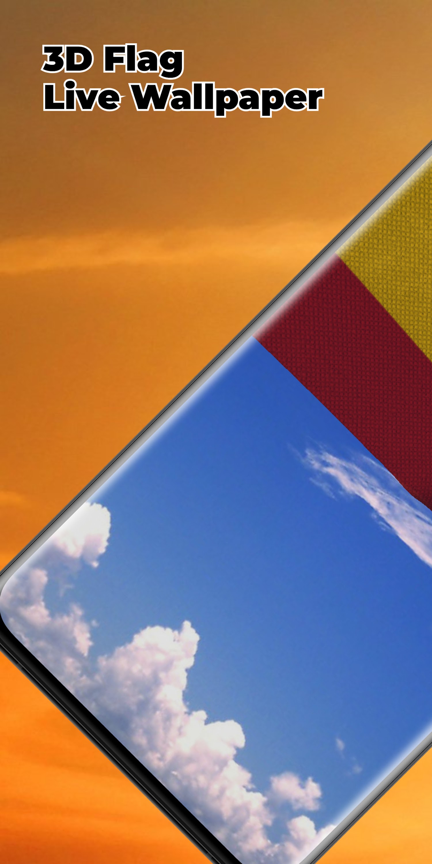 اسکرین شات 1 برنامه Spain Flag Live Wallpaper