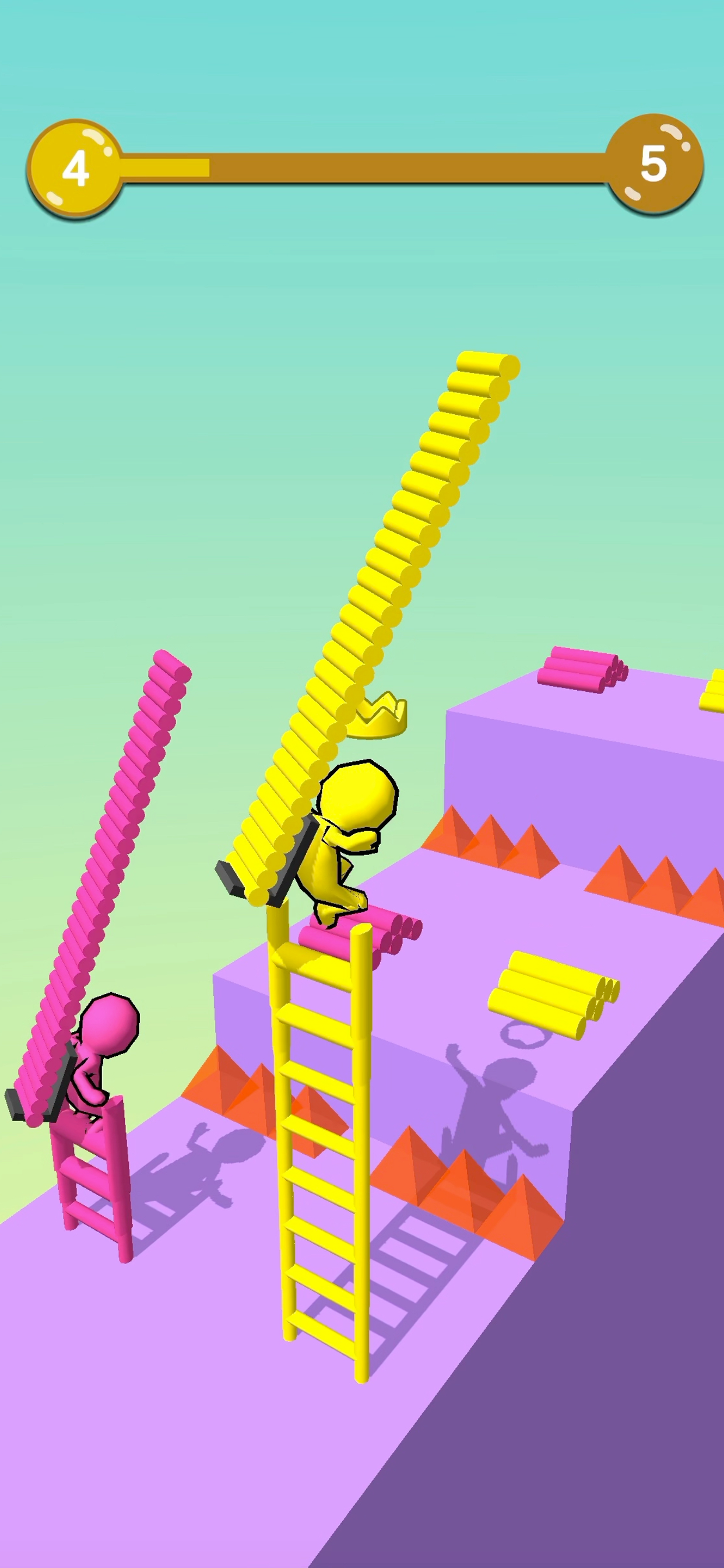 اسکرین شات 1 بازی Ladder Race