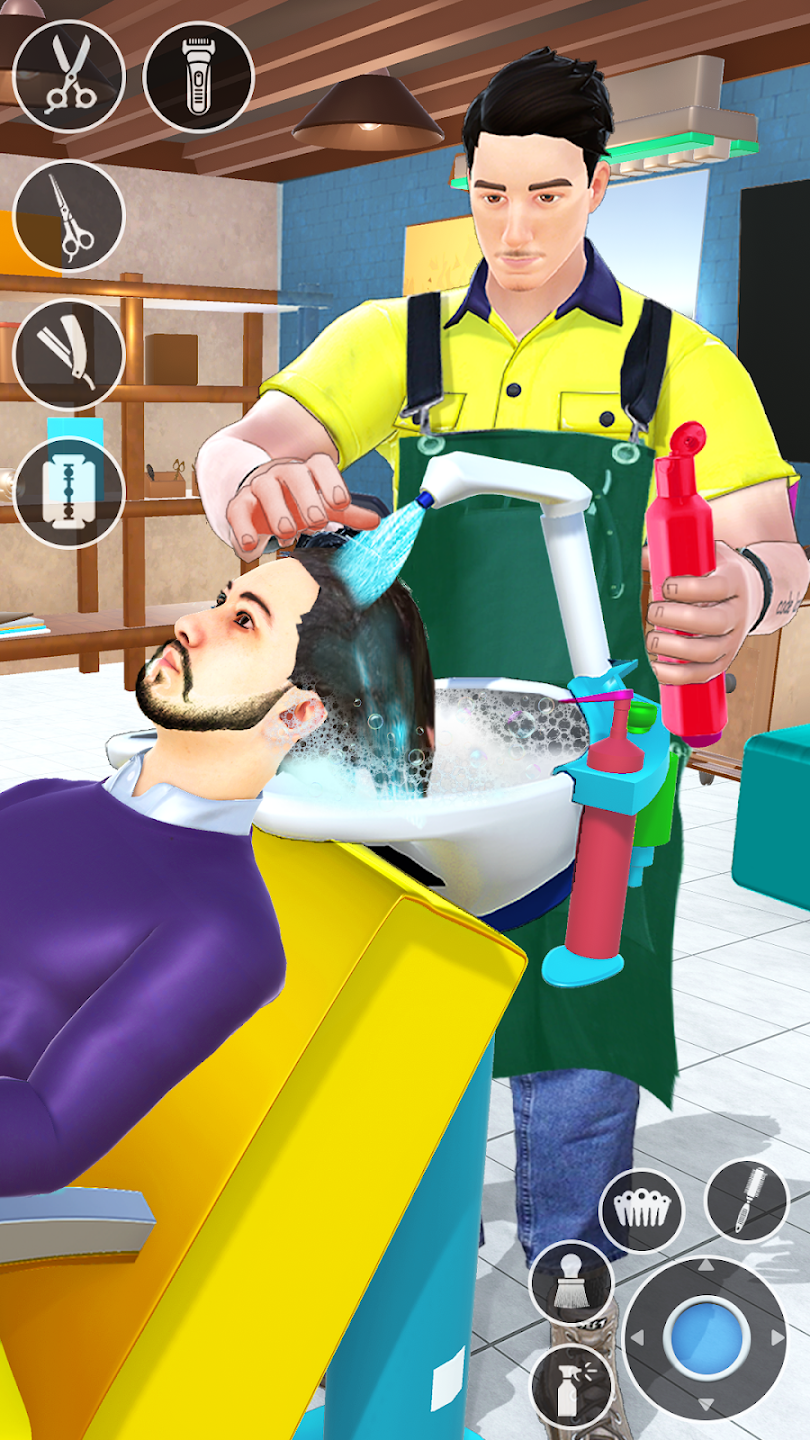 اسکرین شات 3 بازی Hair Tattoo: Barber Salon Game