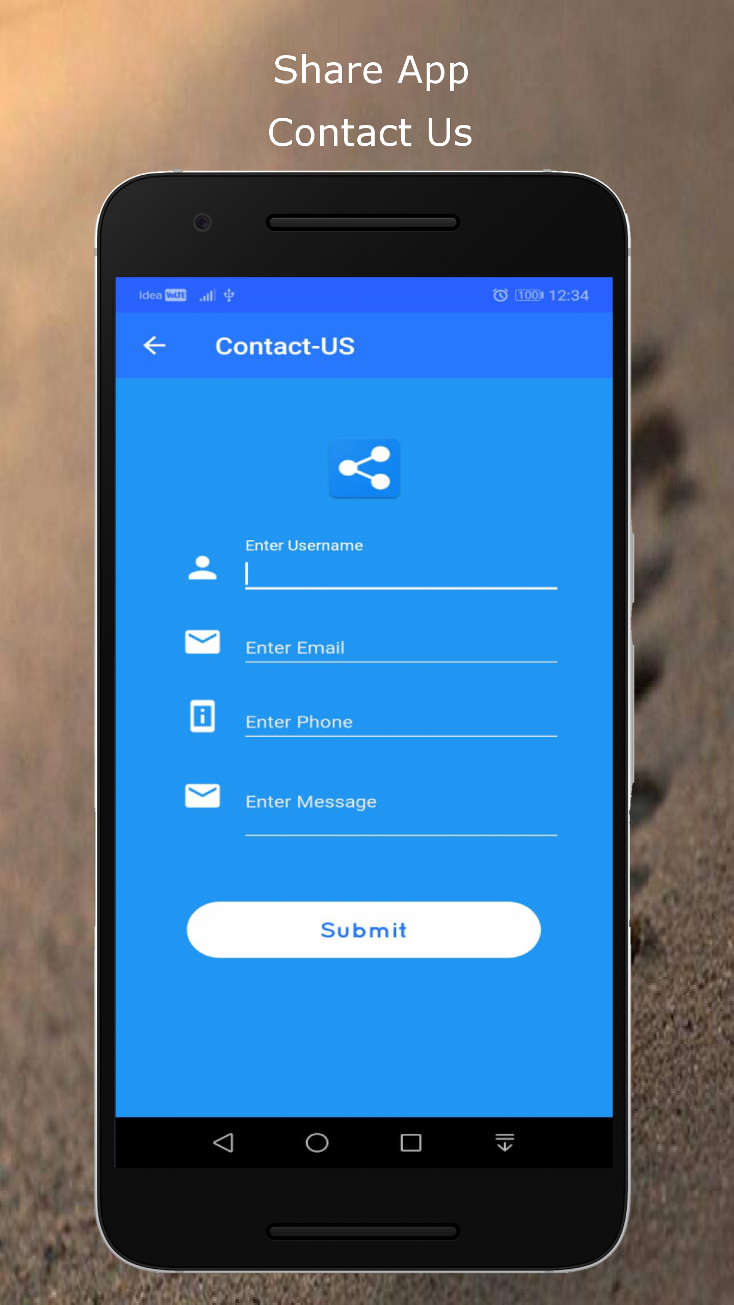 اسکرین شات 8 برنامه Share App