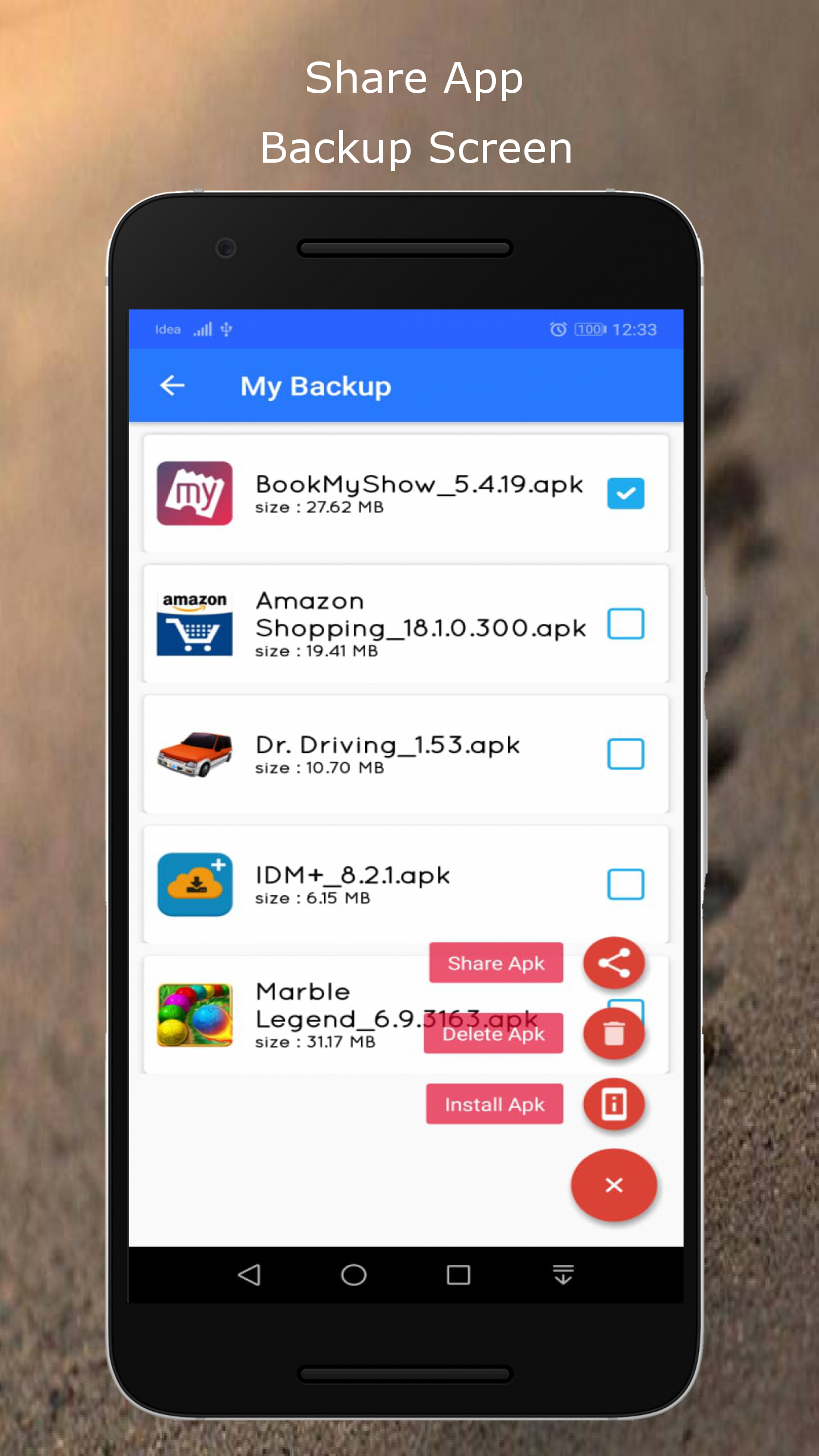 اسکرین شات 5 برنامه Share App