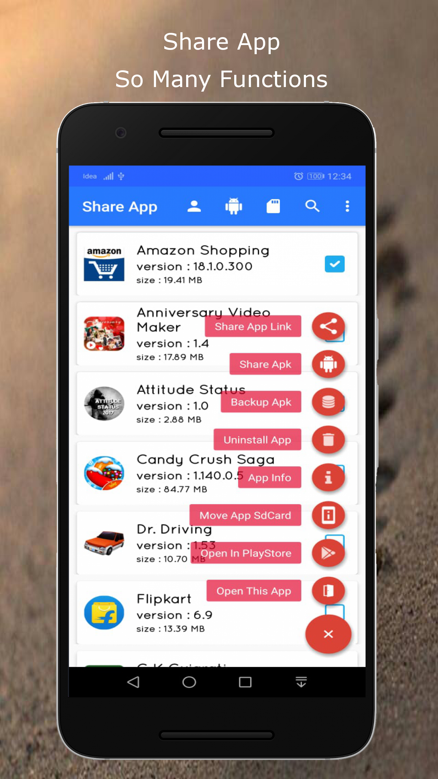 اسکرین شات 3 برنامه Share App