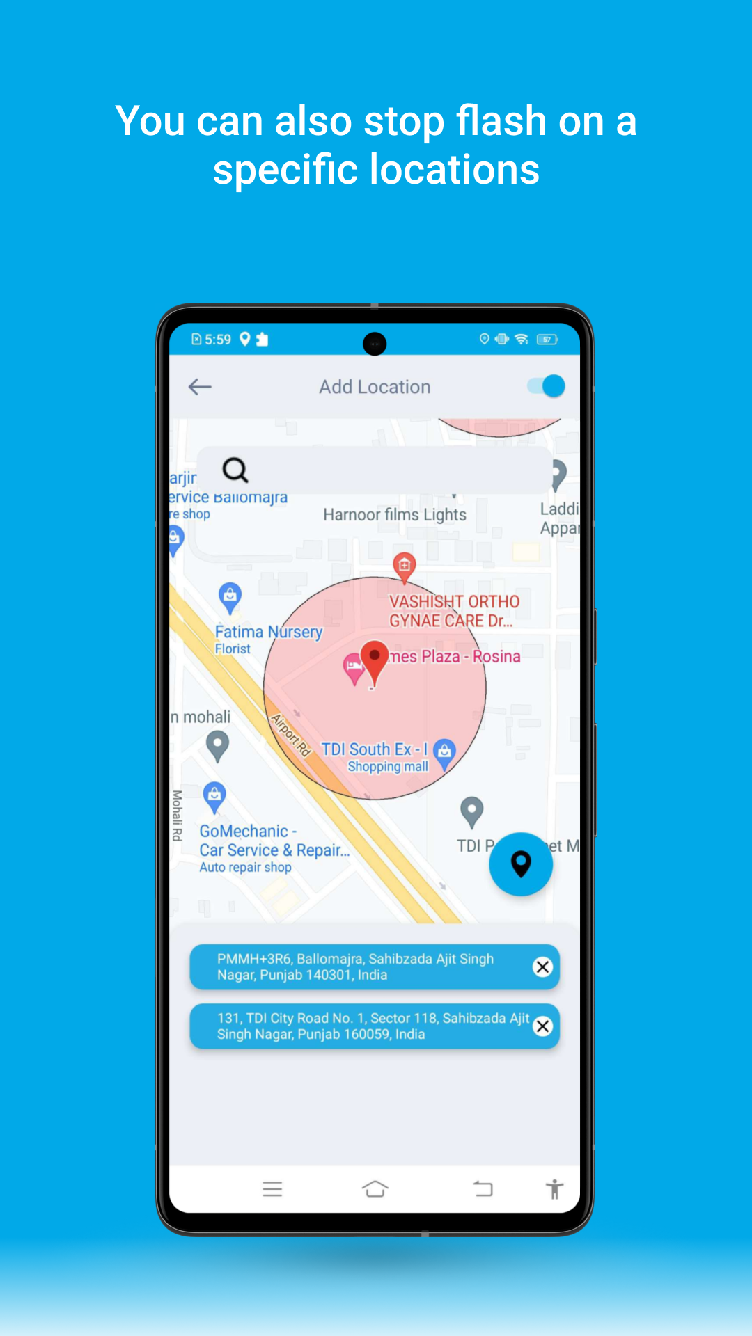 اسکرین شات 4 برنامه Ultra Flash Alerts on Call SMS