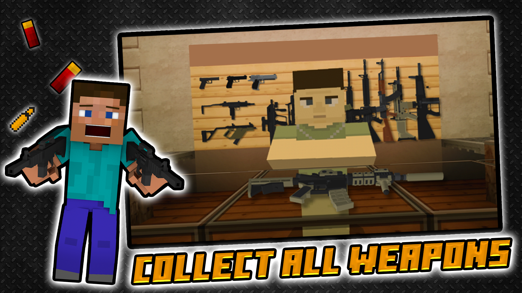 اسکرین شات 3 برنامه ACTUAL GUNS 3D MOD for MCPE