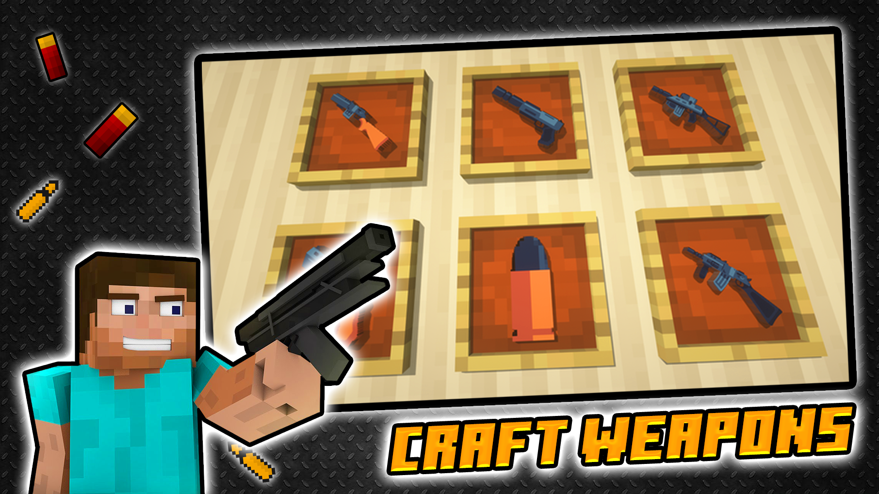 اسکرین شات 4 برنامه ACTUAL GUNS 3D MOD for MCPE