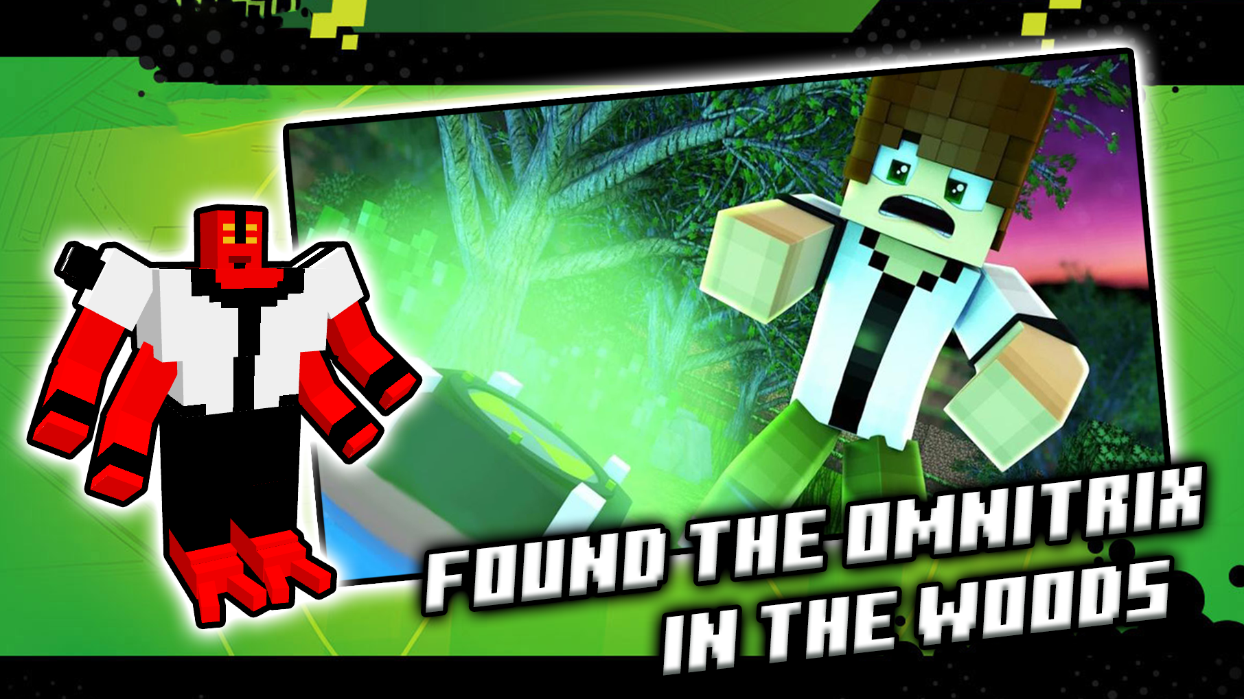 اسکرین شات 1 برنامه BEN 10 mod for Minecraft PE