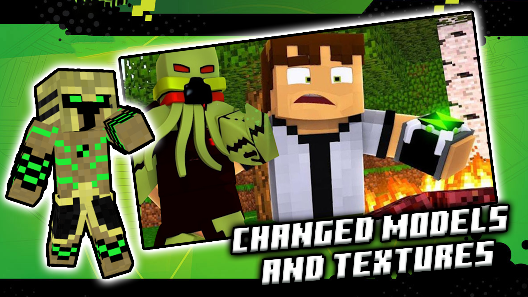 اسکرین شات 5 برنامه BEN 10 mod for Minecraft PE