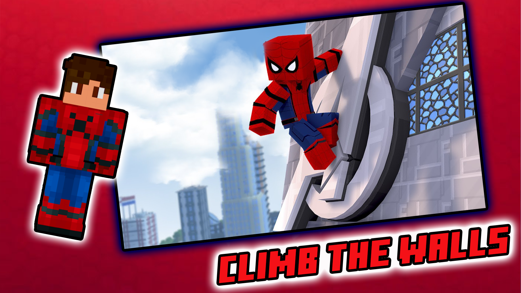 اسکرین شات 3 برنامه Spider Man MOD Minecraft PE