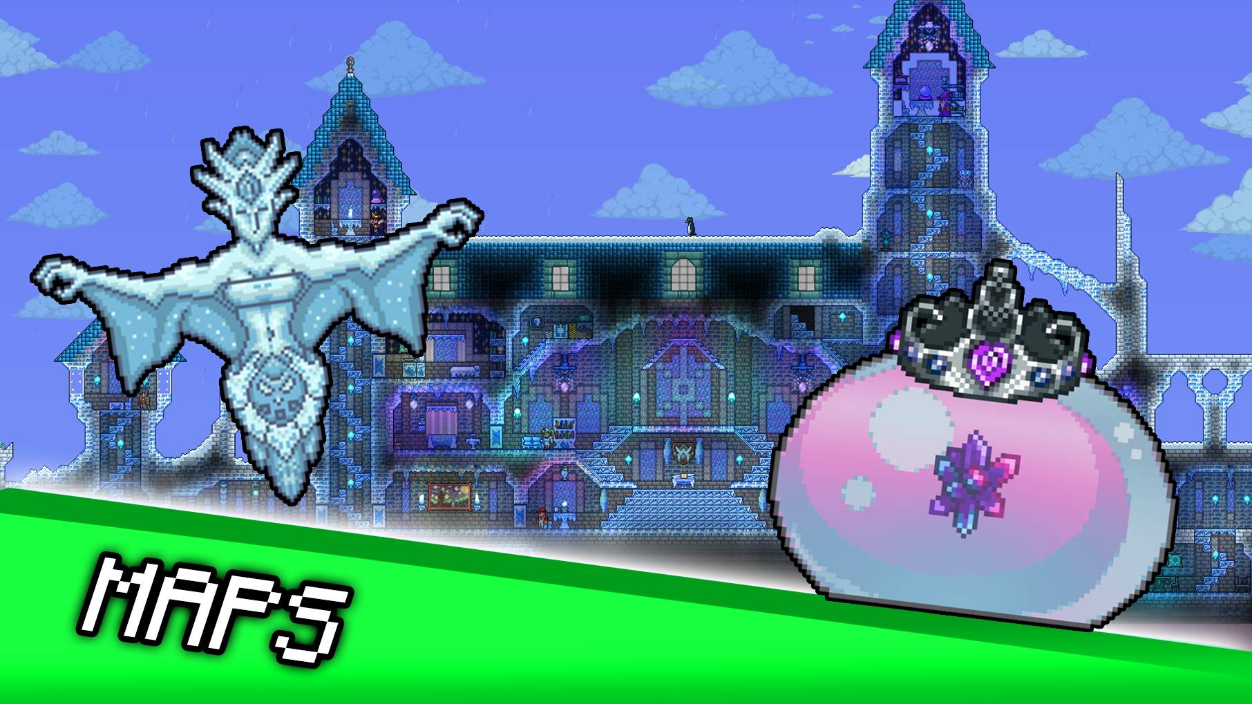 اسکرین شات 1 برنامه Map & Boss Master for Terraria