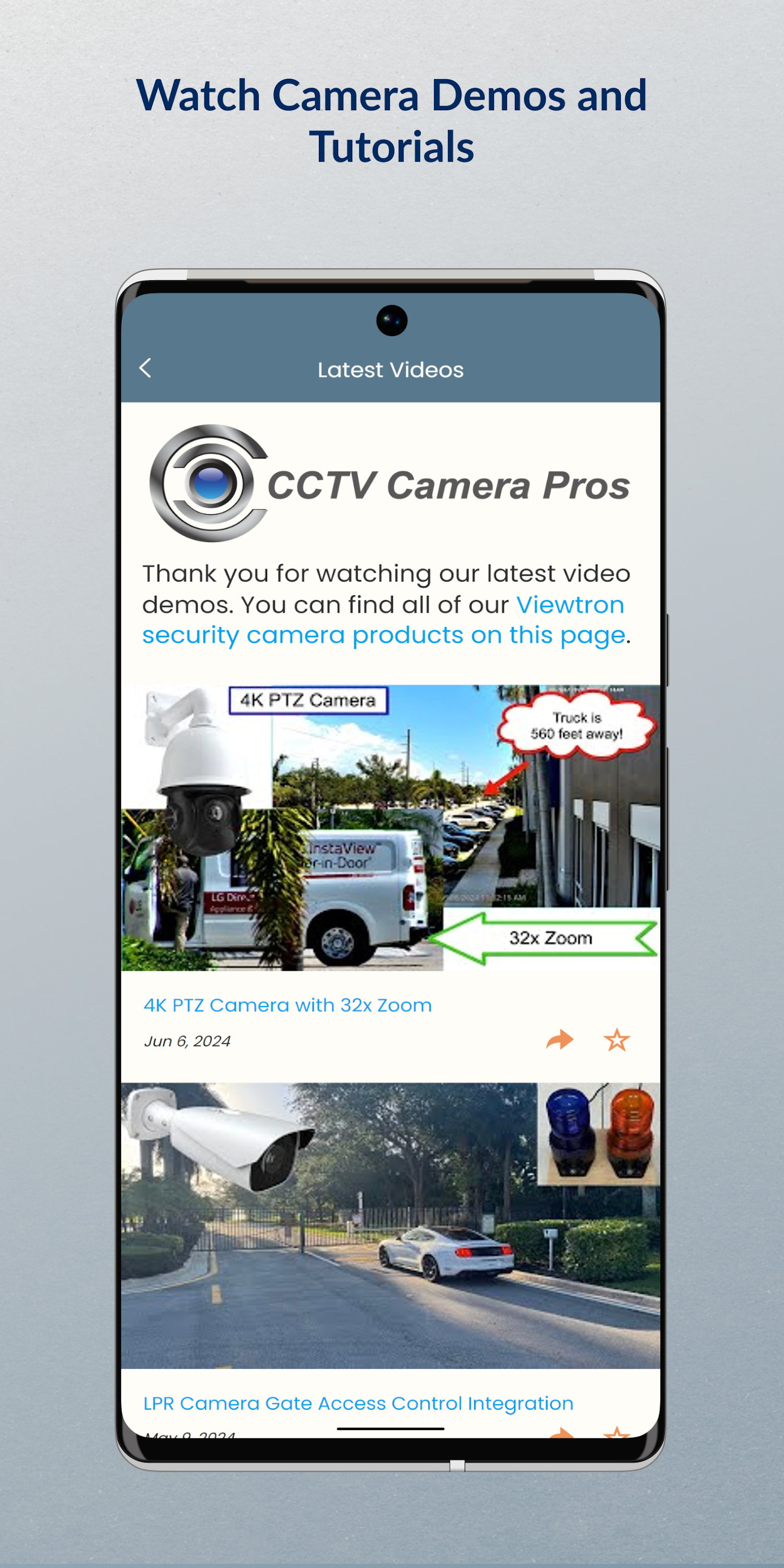 اسکرین شات 2 برنامه CCTV Camera Pros