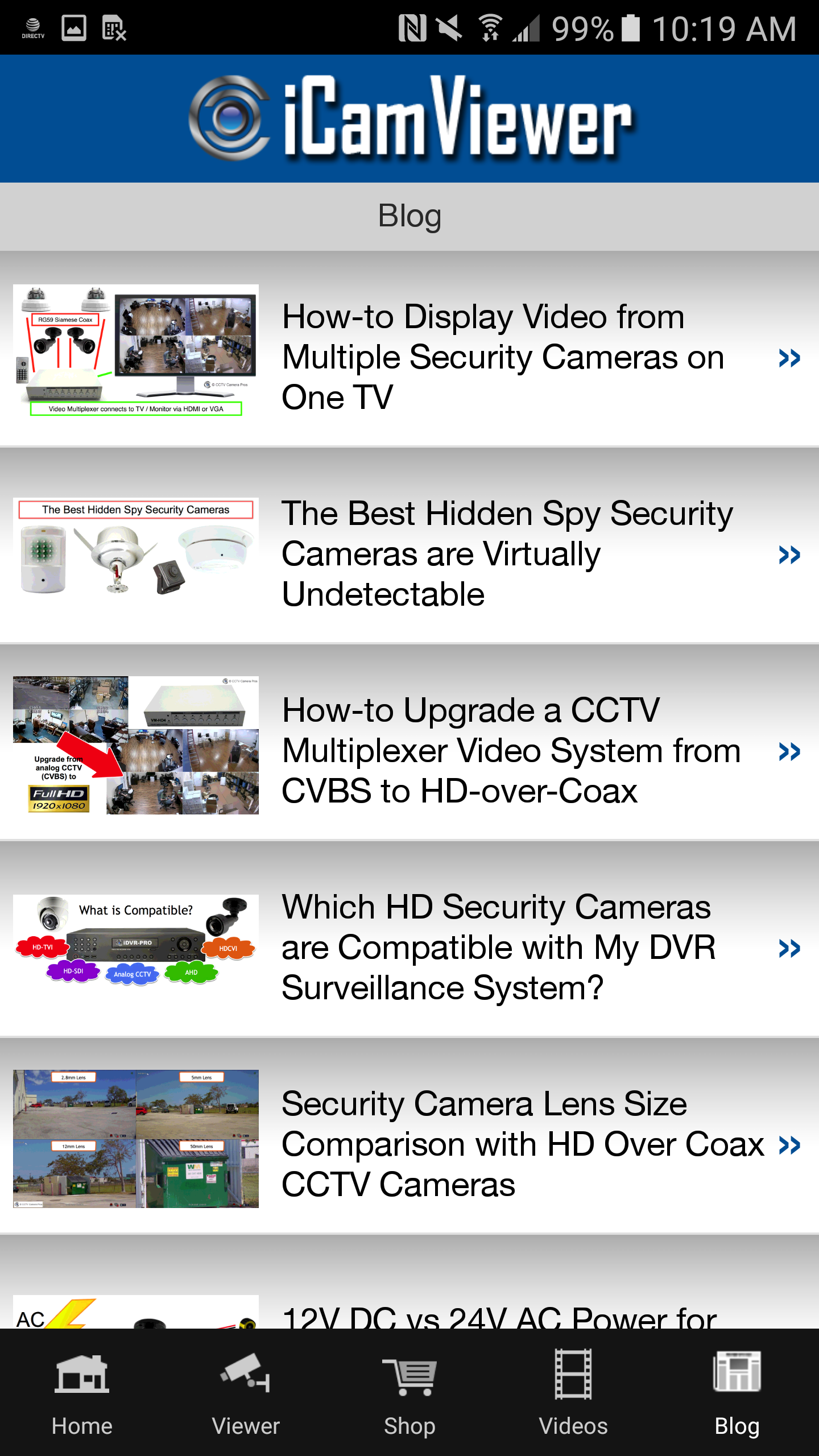 اسکرین شات 5 برنامه iCamViewer IP Camera Viewer