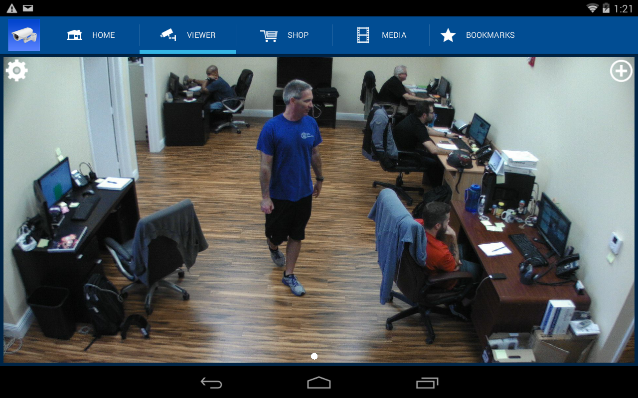 اسکرین شات 1 برنامه iCamViewer IP Camera Viewer
