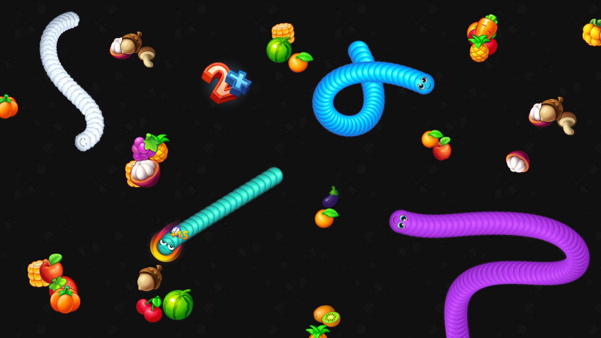 اسکرین شات 7 بازی Snake Game - Worms io Zone