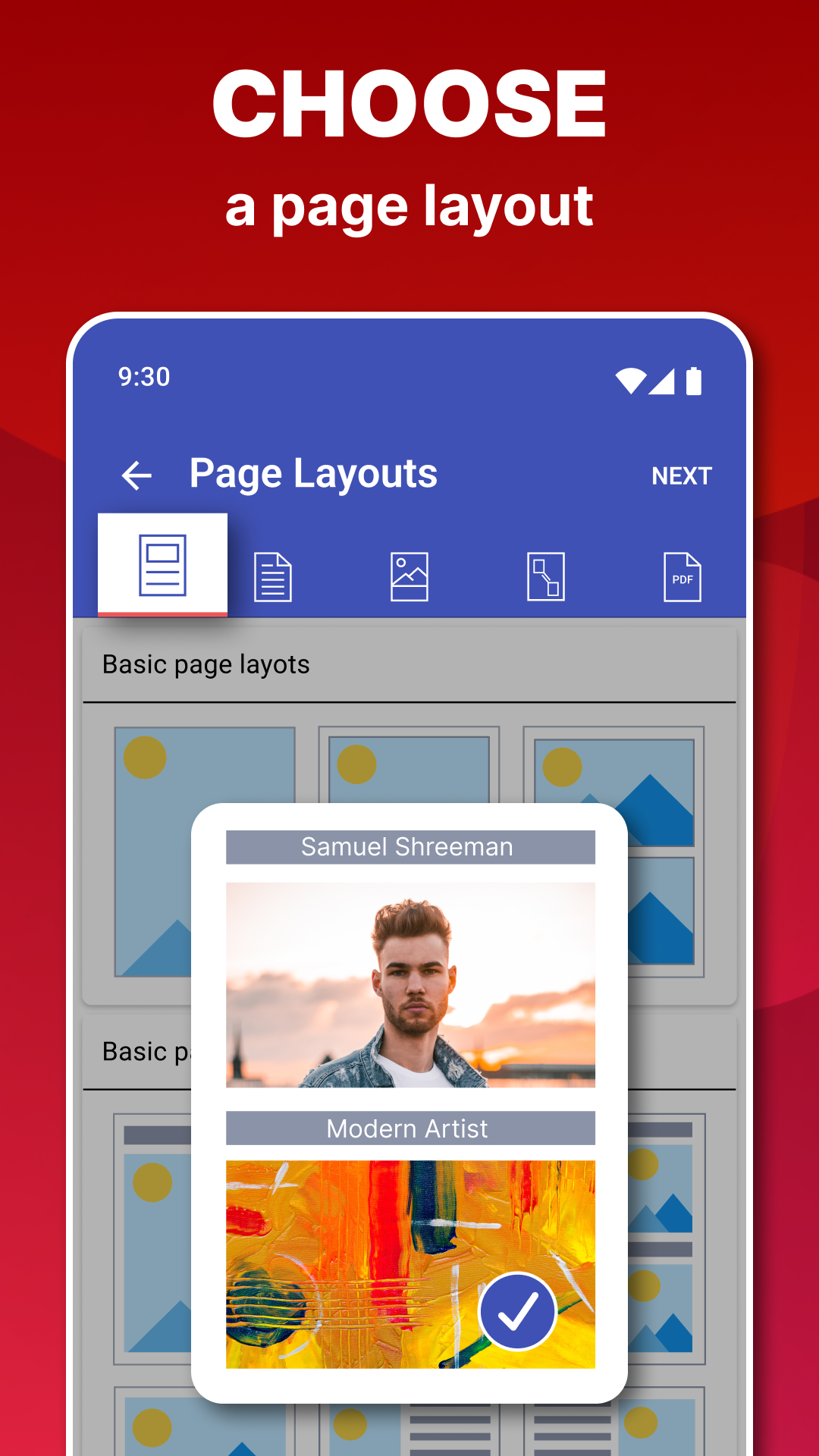 اسکرین شات 5 برنامه Photos to PDF: Image PDF maker