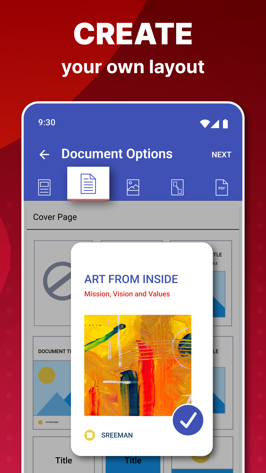 اسکرین شات 6 برنامه Photos to PDF: Image PDF maker