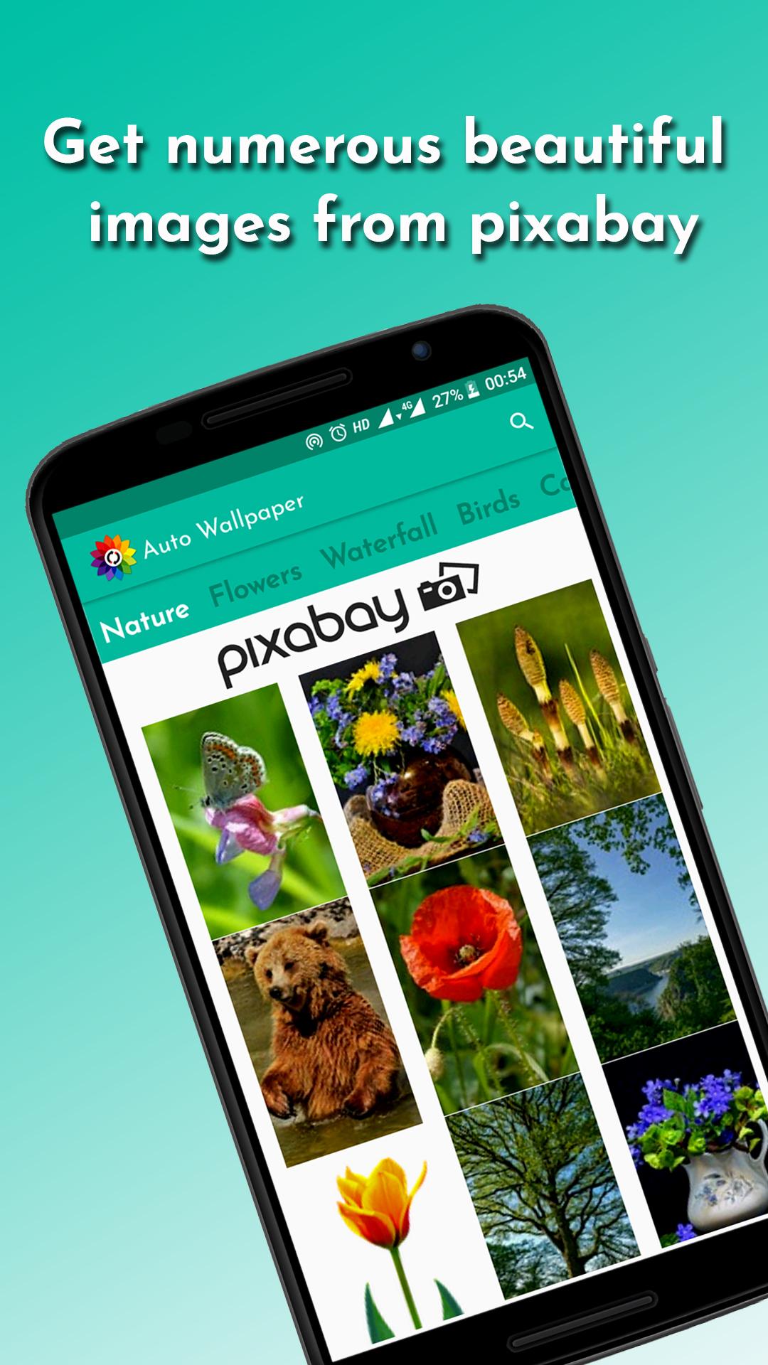 اسکرین شات 4 برنامه Auto Wallpaper