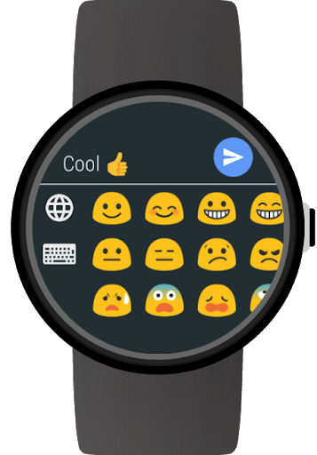 اسکرین شات 2 برنامه Keyboard for Wear OS (Android Wear)