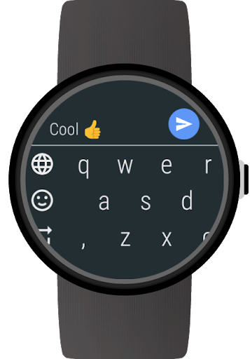 اسکرین شات 1 برنامه Keyboard for Wear OS (Android Wear)