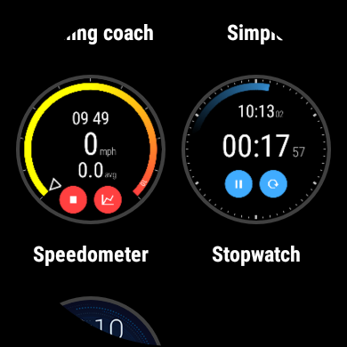 اسکرین شات 7 برنامه Speedometer for smartwatches