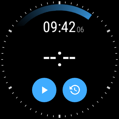 اسکرین شات 1 برنامه Stopwatch for Wear OS watches