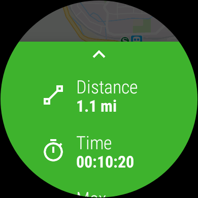 اسکرین شات 1 برنامه GPS Tracker for Wear OS