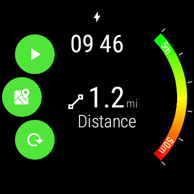 اسکرین شات 5 برنامه GPS Tracker for Wear OS
