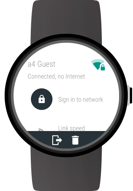 اسکرین شات 8 برنامه Wi-Fi Manager for Wear OS (Android Wear)
