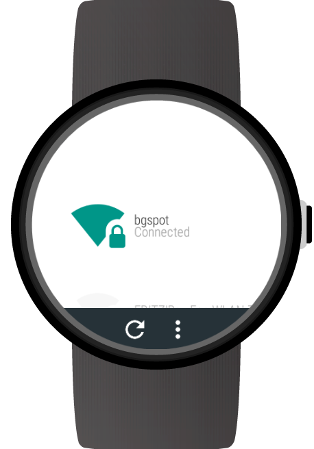 اسکرین شات 3 برنامه Wi-Fi Manager for Wear OS (Android Wear)