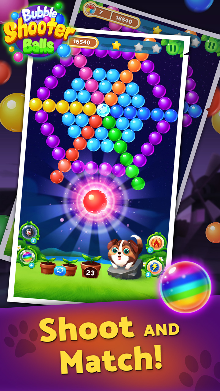 اسکرین شات 1 بازی Bubble Shooter Balls: Popping