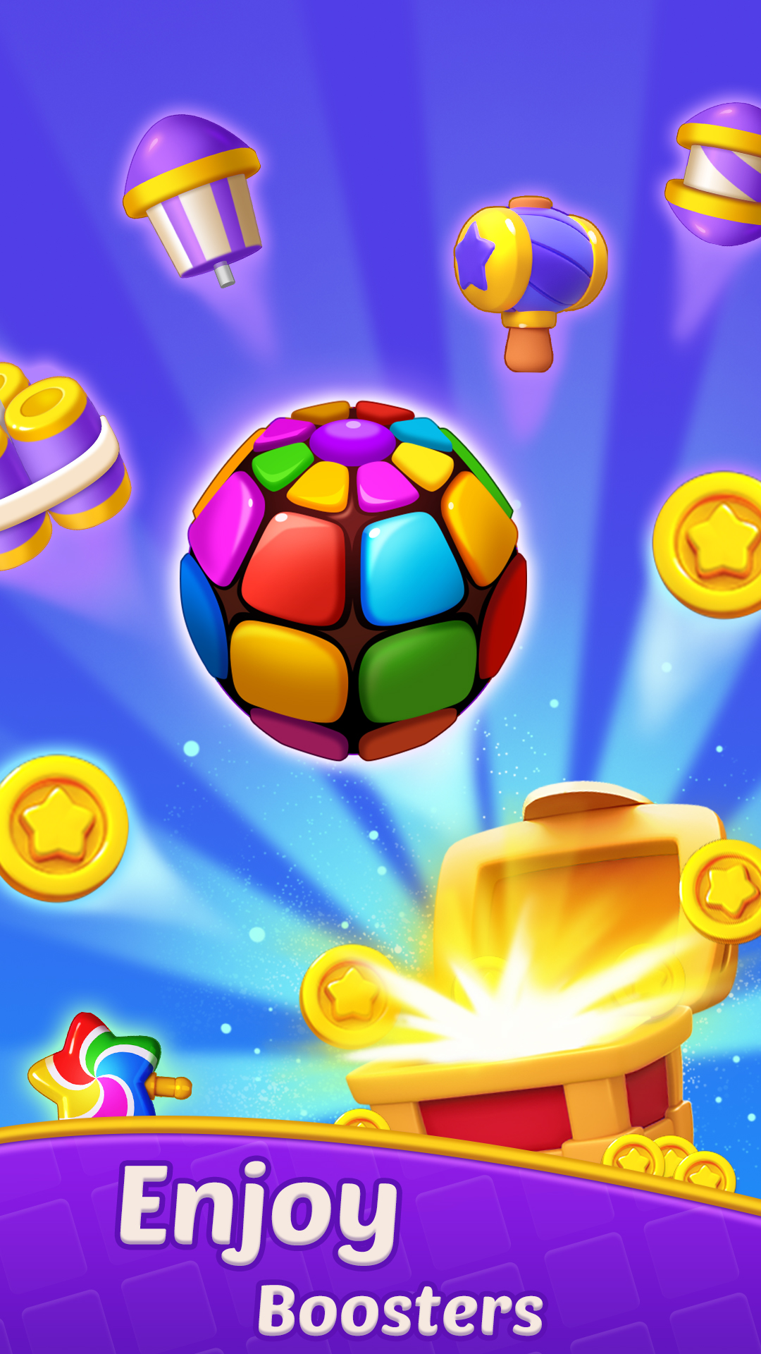 اسکرین شات 4 بازی Candy Frenzy - Match 3 Mania