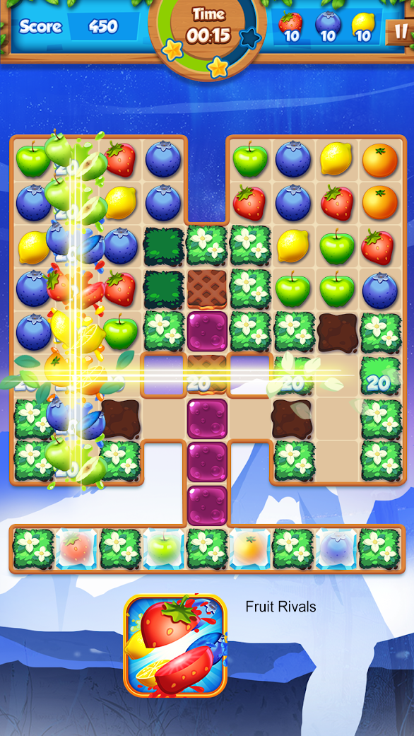 اسکرین شات 1 بازی Fruit Rivals