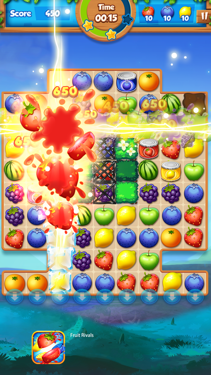 اسکرین شات 4 بازی Fruit Rivals