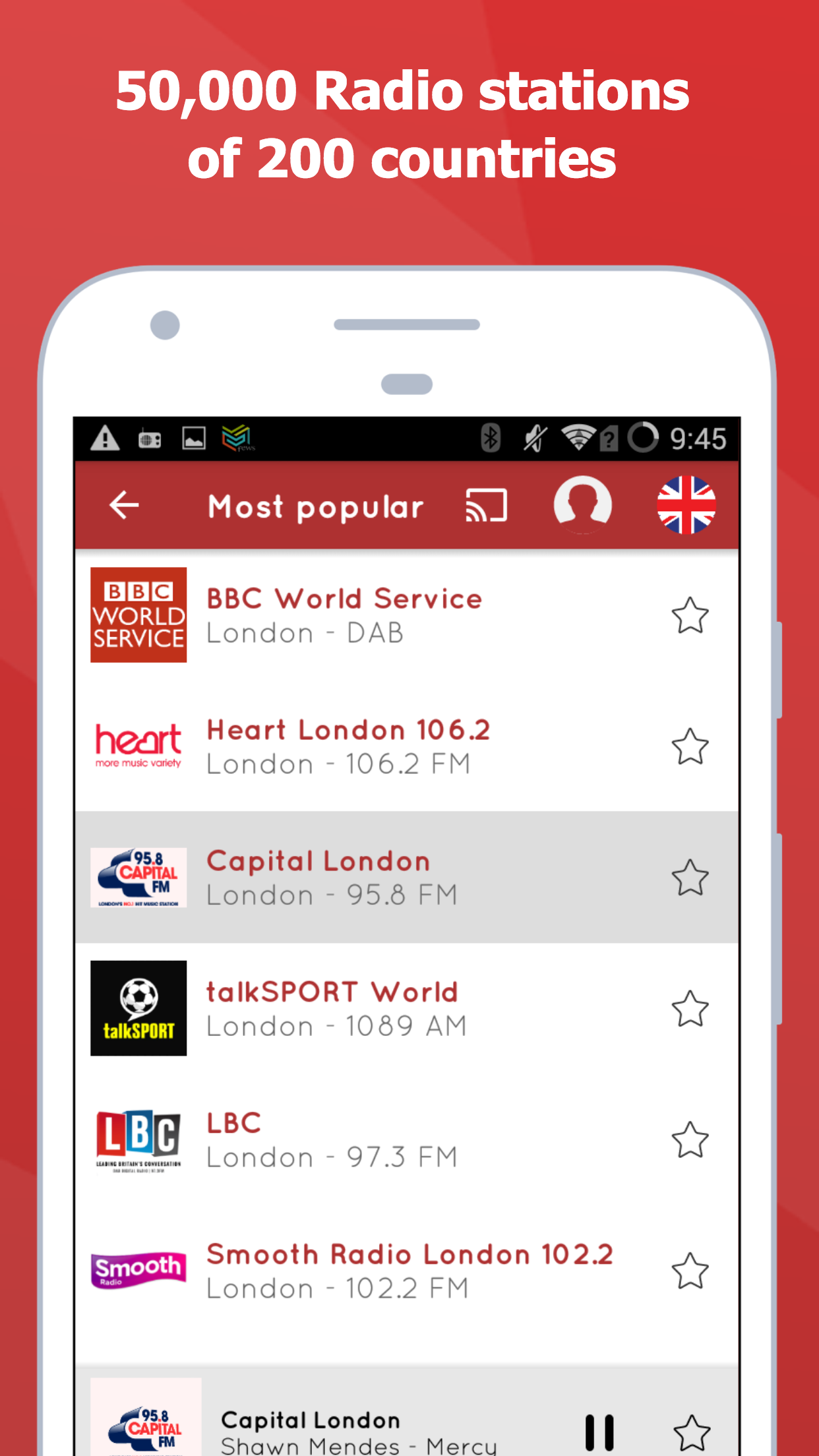 اسکرین شات 2 برنامه myTuner FM Radio Deutschland