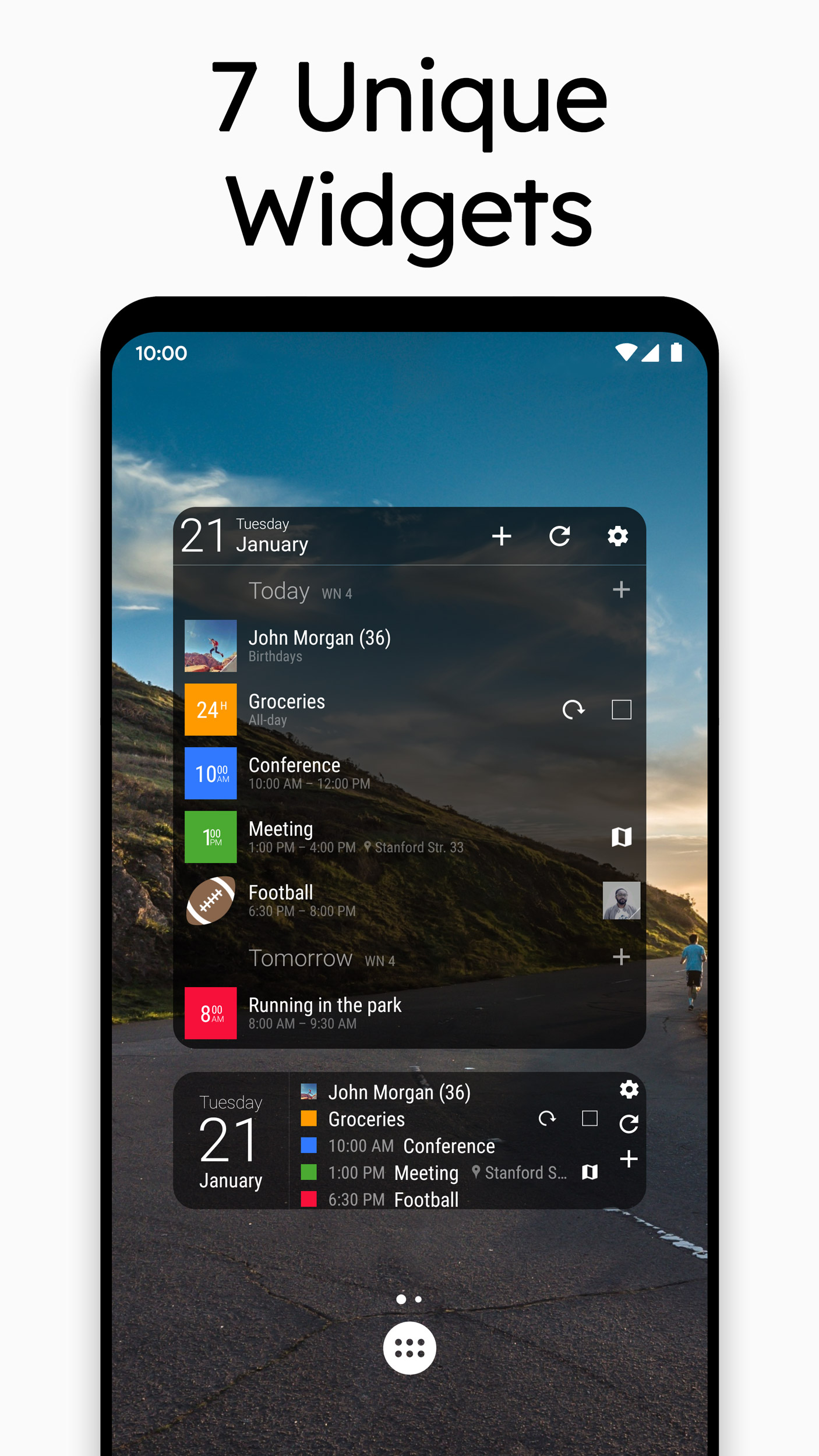 اسکرین شات 5 برنامه Business Calendar 2 Planner