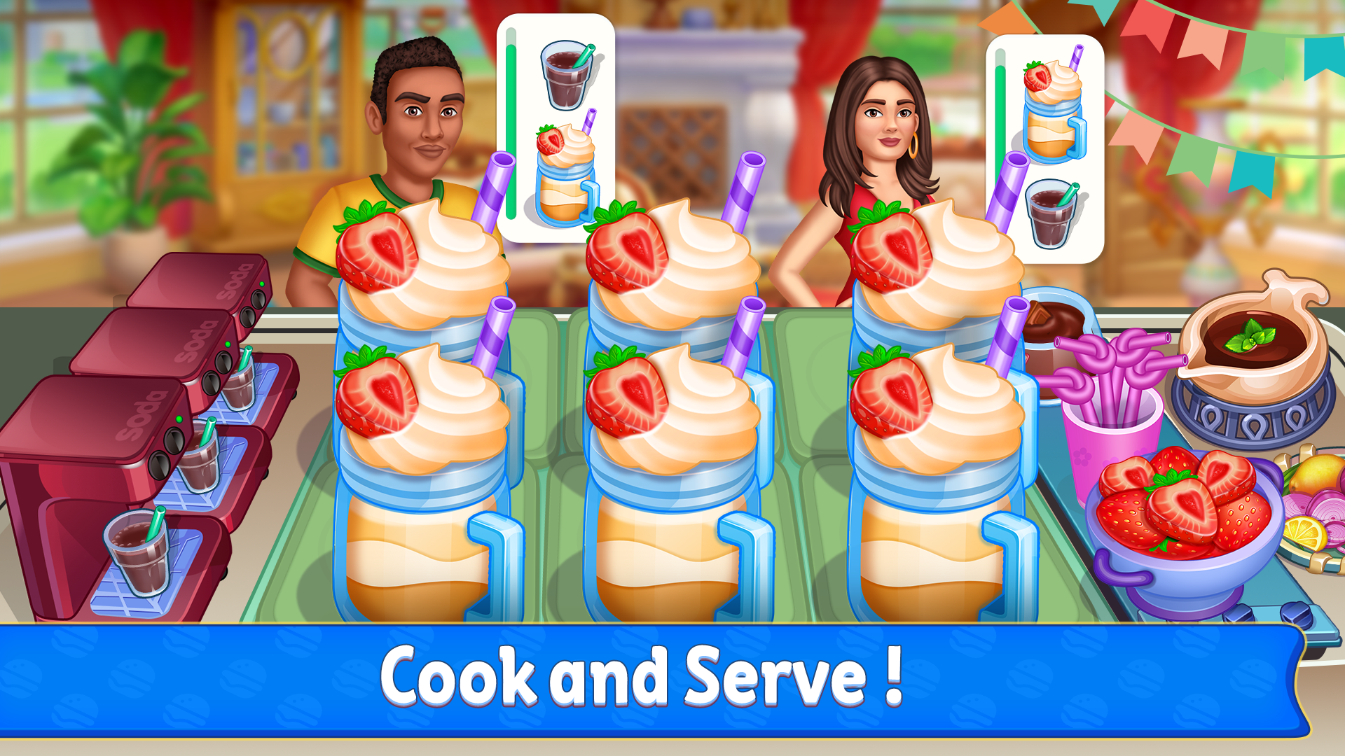 اسکرین شات 5 بازی Cooking Star Games: Star Chef