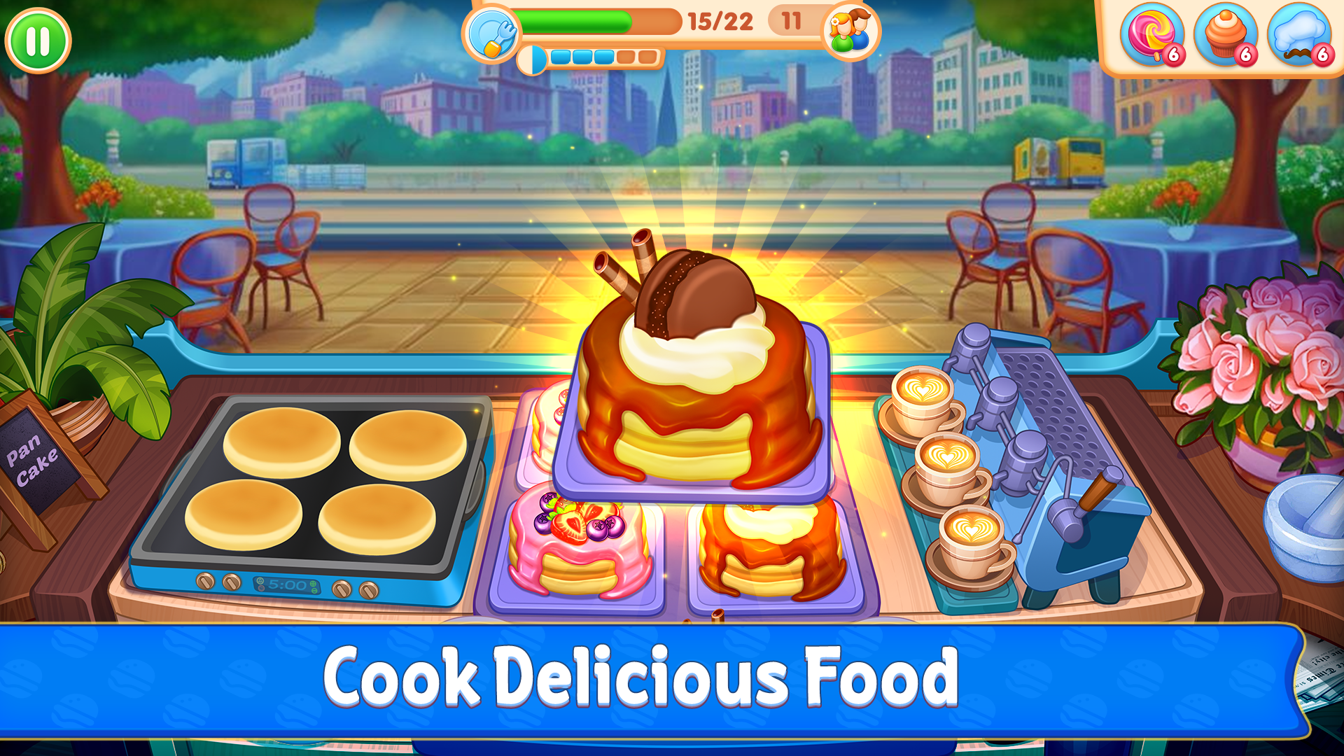 اسکرین شات 1 بازی American Cooking Games: Chef