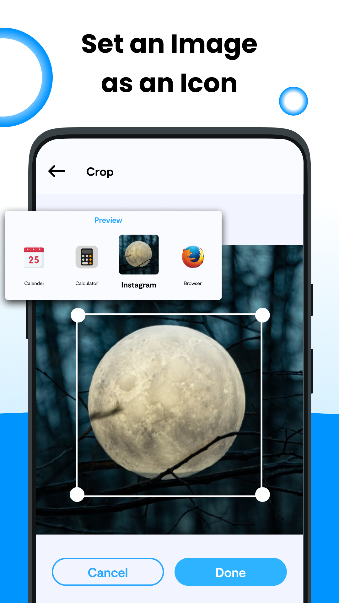 اسکرین شات 5 برنامه Icon changer, Photo vault lock