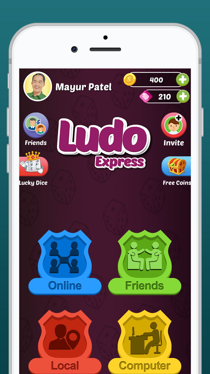 اسکرین شات 1 بازی Ludo Express : Online Ludo