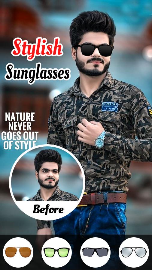 اسکرین شات 1 برنامه Boy Photo Editor 2024