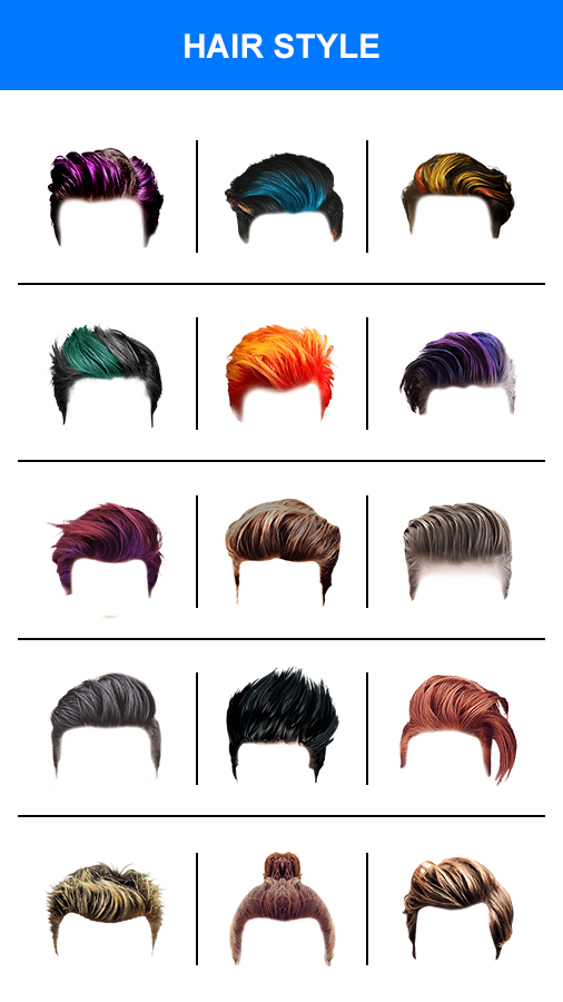 اسکرین شات 5 برنامه Man Hairstyle Photo Editor2025