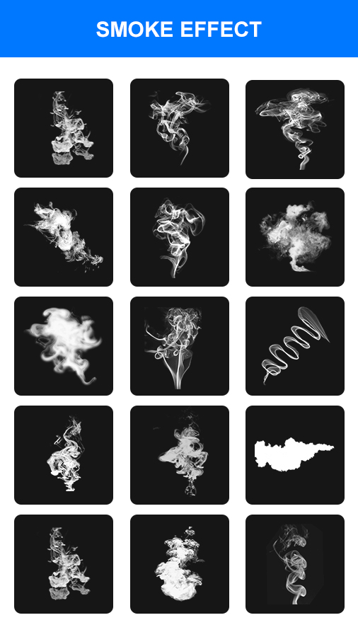 اسکرین شات 5 برنامه Smoke Effect Photo Editor 2025