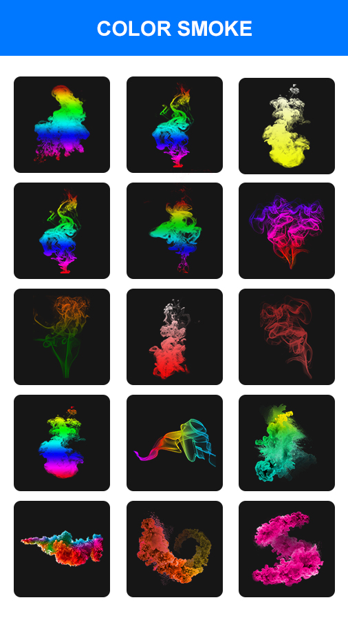 اسکرین شات 6 برنامه Smoke Effect Photo Editor 2025