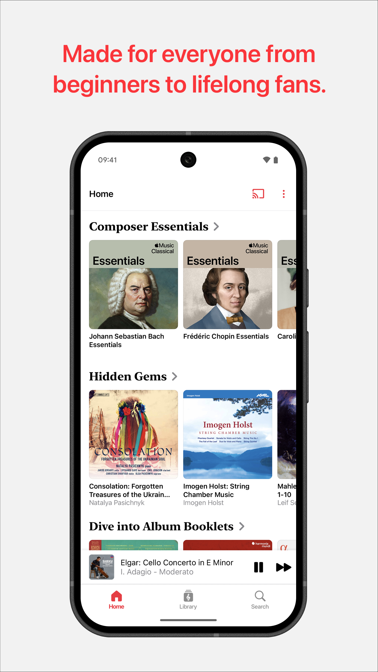 اسکرین شات 6 برنامه Apple Music Classical